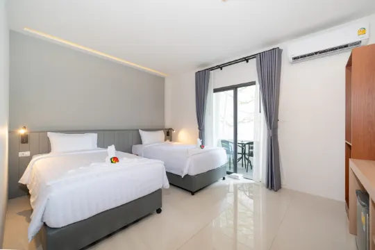 ห้องดีลักซ์ เตียงแฝด