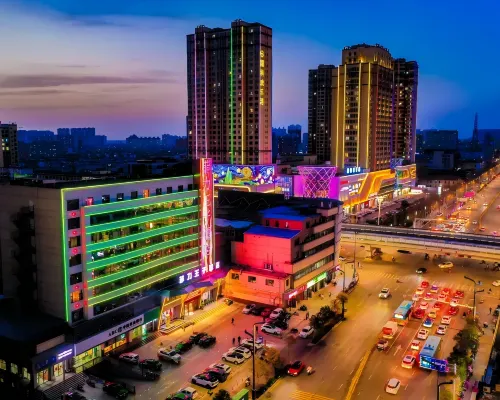 Yuncheng Feili Prince Hotel (Nanfeng Square) من الخارج Photos