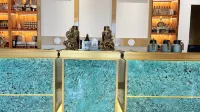 โรงแรมนานาชาติบาเม่ยมู่ซือ เต่าฟู - ที่มีบาร์