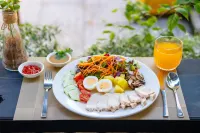 Welcome Old Town Hotel – 800m from the Japanese Bridge - Desayuno