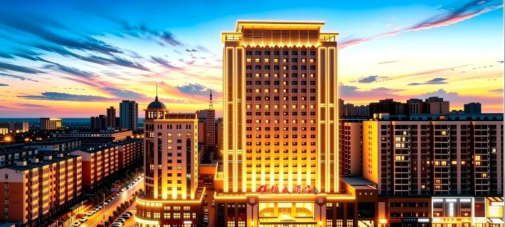 Qingyang Xiongyue Grand Hotel (Municipal Government Dongfang Lijingmao) Hotele w: Qingyang
