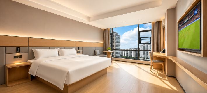 Yuetuo Light Luxury Hotel (Wanda Plaza Fuqing Liqiao Ancient Street) 푸칭 호텔