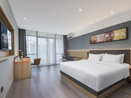 Jinjiang Inn Changzhou Wujin Mystical Yan Cheng Yongsheng Road Branch Отели рядом с достопримечательностью «Yancheng Safari Park»