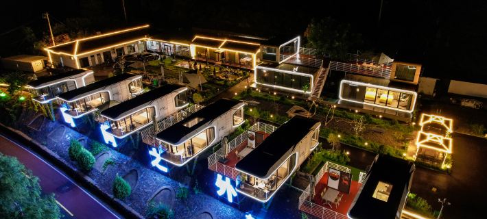 Beyond Time Capsule Hotel Campsite (Taihang Mountain Baquan Gorge) Hotels in Huguan
