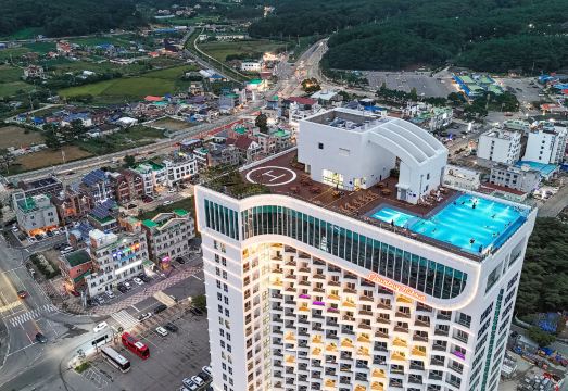 양양 해변 전경