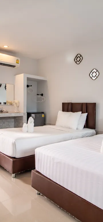 ซูพีเรียพักได้ 3 คน 2 เตียง