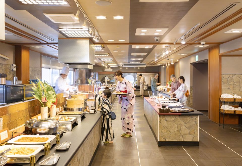 일본 전통 료칸 입구