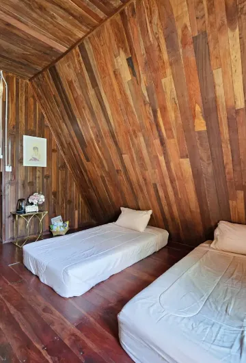 คอทเทจ เตียงแฝด 1 เตียง วิวสวน (Ruen2)