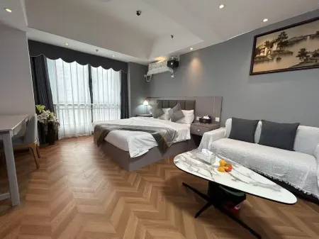 Nanxi Self-checkin Homestay (Ziyang Wanda Plaza) Отели рядом с достопримечательностью «Ziyang Library»