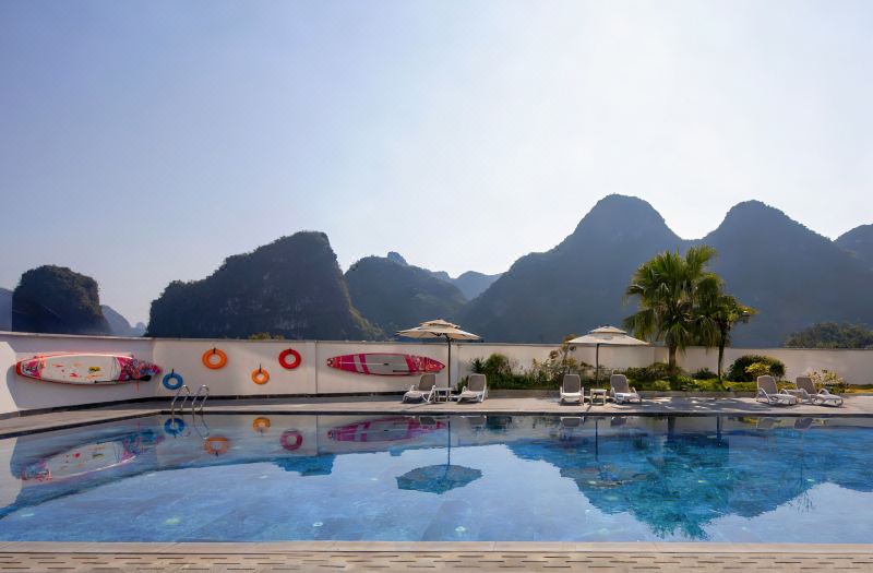 Mengyuan Resor 360° View Hotel: Starry Pool & Hot Spring, Shili Gallery Yulong River photo 2