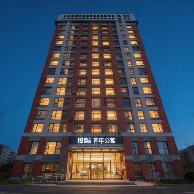 Shangshe Youth Apartment (Tianjin Binhai New Area Wuyue Plaza Store) Hotels near Binhai Railway Station