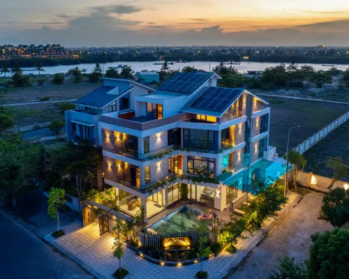Bao Anh Ocean Villa - CUA Dai Beach Hotels in Da Nang