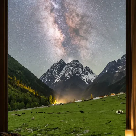 Rishang Sangan · Wild Luxury Villa · Hot Spring Pool (Shuangqiao Valley Scenic Area)