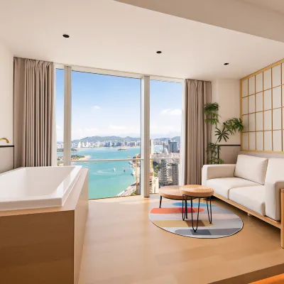 Amoy隱海美宿（廈門大學世茂雙子塔店） 鄰近環島路的酒店