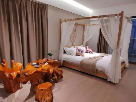 Eco·Yike exquisite design Apartment (Donghu Digital Town) Отели рядом со станцией Changle East Railway Station