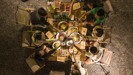 Jiuhuashan FREE Fangcaoyuan Campground