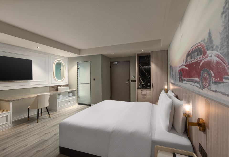 호텔 객실 내부