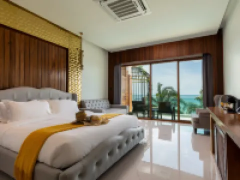 โรงแรมวิลล่า อ่าวขนอม บีชฟร้อนท์ โรงแรมในอำเภอ ขนอม