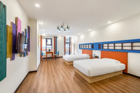 There is a snow inn here