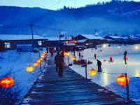 Snow Valley · Ruixue Snow · Winter Moon Painting Manga Travel Beauty Stay Hotel berhampiran Xuexiang Gouxiongling