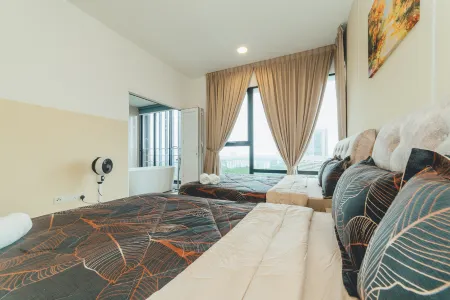 Mosaic Midvalley Starlit 3BR 8pax Bathtub Mahjong Отели рядом с достопримечательностью «Figure Museum Johor»