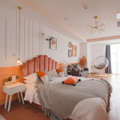 Ethereal Liangchen Meiwu Apartment (Suzhou Railway Station Pingjiang Wanda Plaza) Отели рядом с достопримечательностью «Железнодорожный вокзал Сучжоу»