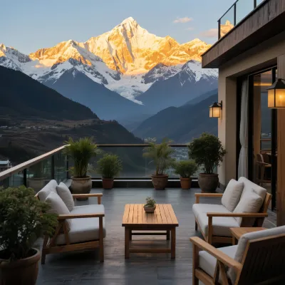 Danba Zhuoke · Huan Shan View Parent-Child Family Resort VILLA Mountain Lodge