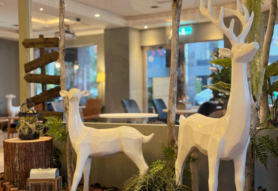 호텔 로비 라운지