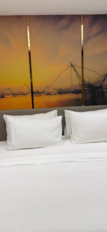 ห้องดีลักซ์ เตียงคิงไซส์ ไม่มีอ่างอาบน้ำ