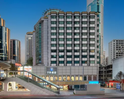 7 Days Inn Shenzhen Luohu Port East Gate Subway Station Branch Hotels in Shenzhen