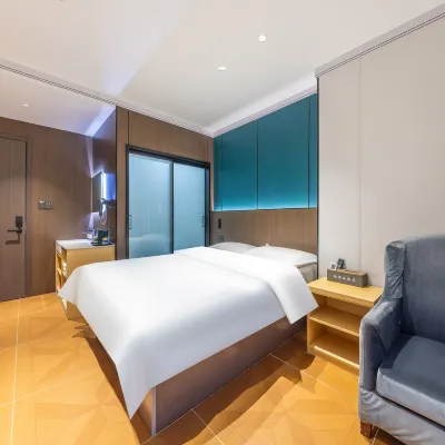 Hongfuyuan Smart Hotel (Lanzhou University Second Hospital Zhongshan Bridge) 란저우 수상 모스크 주변 호텔