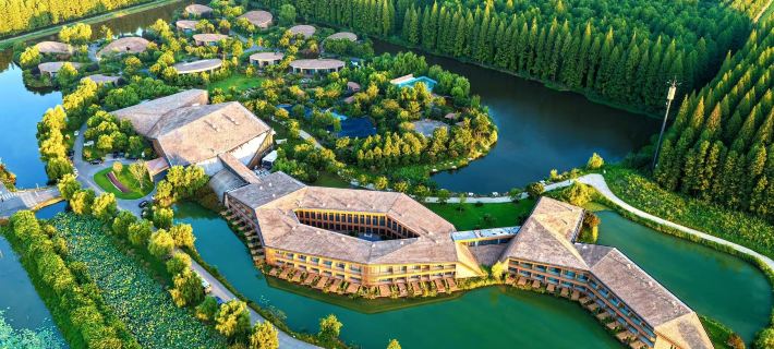 Jinhu Water Forest Scenic Area, Jinhu Water Forest · Gangfu  Hot Spring Resort Hotel Hotel a Jinhu