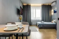 A stylish studio in a modern style (287) - balcony