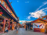 麗江南城舊夢中国式旅館（古城南門） - ジャグジー