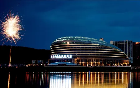 Mianyang Fulin Taohuadao  Hotel Отели рядом с достопримечательностью «Mianyang Science and Technology Museum»