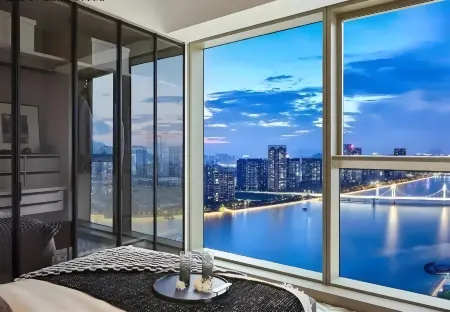 Fullme Executive Apartment (Gongbei Port High Speed ​​Railway Station) Отели рядом со станцией Zhuhai Railway Station