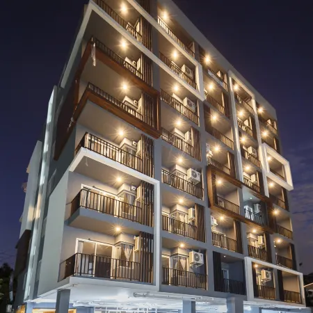 Q Space Residence Отели рядом с достопримечательностью «Станция метро Ratchadapisek»