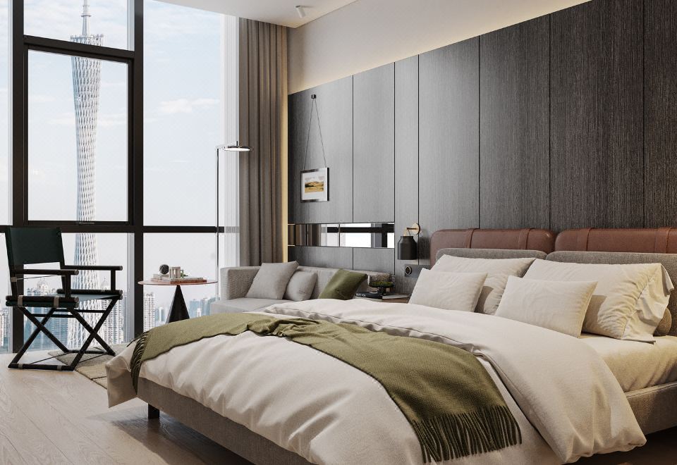 호텔 주변 야경