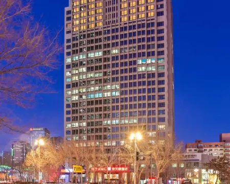 奉天縁ホテル（瀋陽北駅金融中心地下鉄駅） 瀋陽のホテル