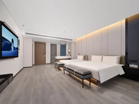 Atour Hotel Yulin Wanda Plaza Mingzhu Avenue Отели рядом с достопримечательностью «Hong Shi Xia»