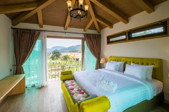 วิลลาสำหรับครอบครัวพร้อมวิวสวน