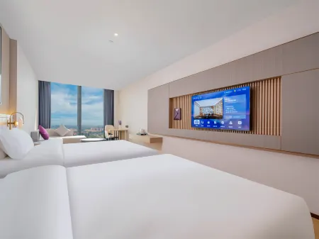 Lavande Hotel Guangzhou Zengcheng Wanda Plaza Branch Отели рядом с достопримечательностью «Huashang College of Guangdong University of Business Studies»