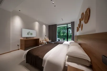 Xiazhi Zaishanye | Yangsen Luying Cafe Vacation Boutique Stay (Qingshancun) Отели рядом с достопримечательностью «Shangougou Scenic Resort»