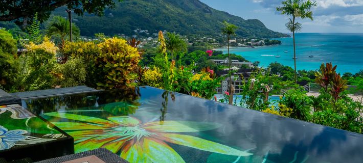 Gardens Hill Resort & Spa マヘ島のホテル