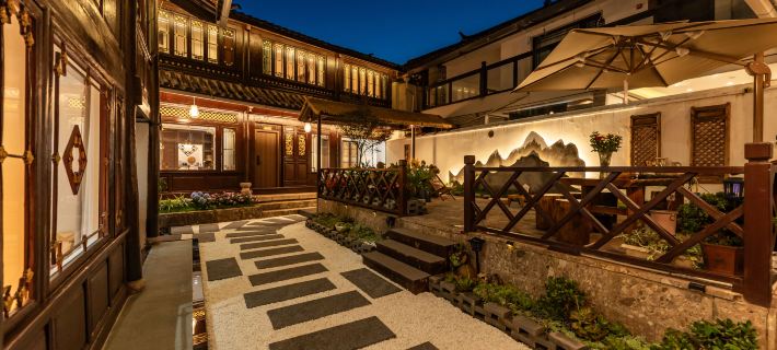 大研閣FLOWER花園美宿（麗江古城木府店） 麗江住宿飯店