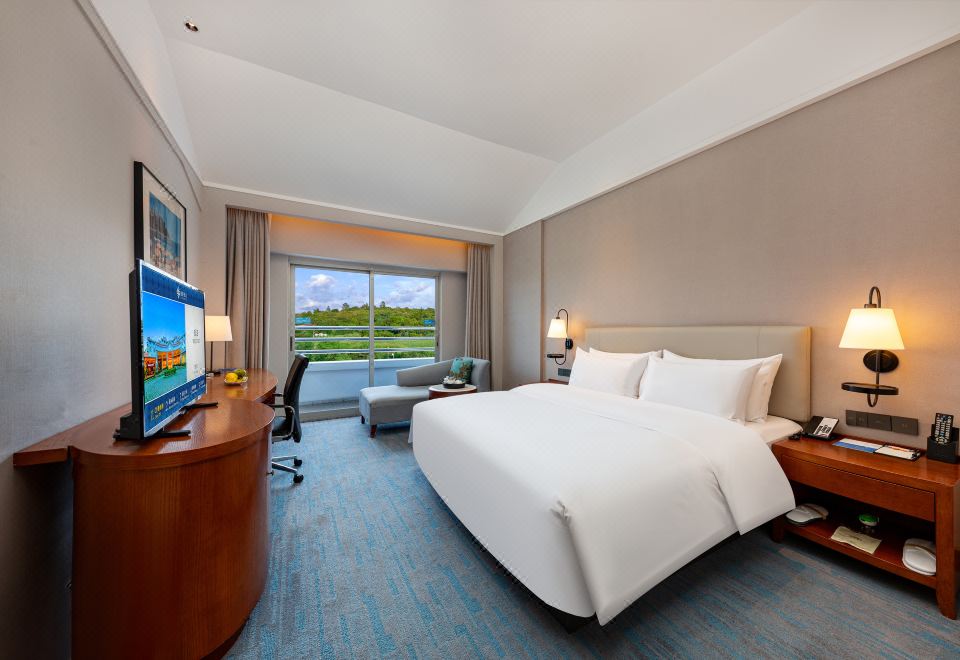 다양한 음식이 준비된 호텔 뷔페