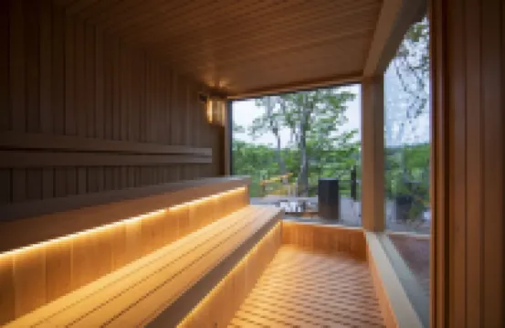 Luxury villa with sauna, BBQ, fire pit, stream and forest bathing — COCO VILLA Nasu Highland
