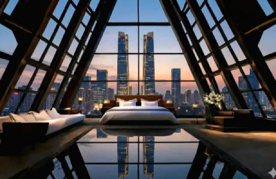 エシャルムECHARM Designs 180°雲端絶景ホテル 南昌（南昌西駅地下鉄駅） のホテル