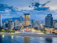 夜市區域全景海景公寓