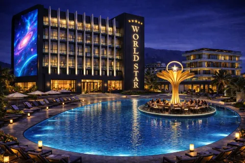 World Star Beach Resort & Spa - Mountain view